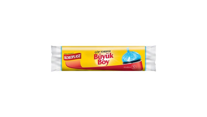 Koroplast Large Garbage Bags 10 Pieces