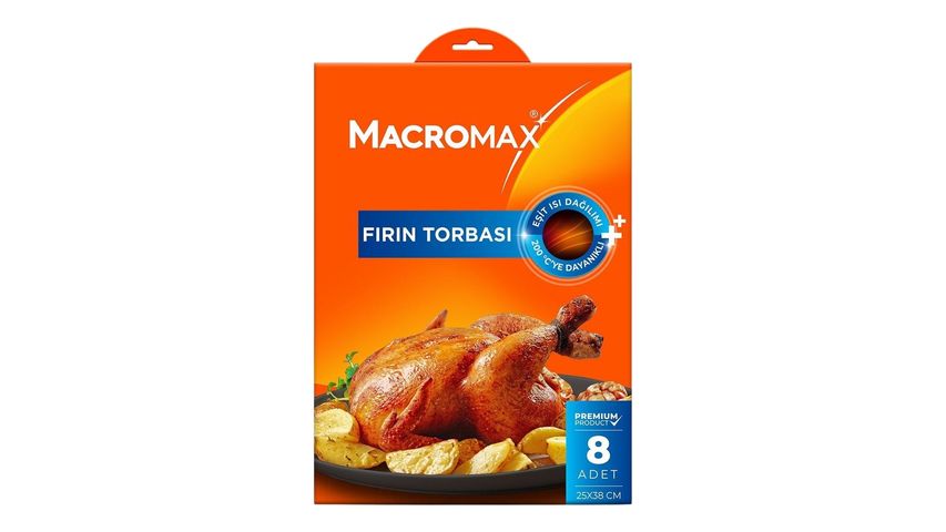 Macromax Fırın Torbası 8'li
