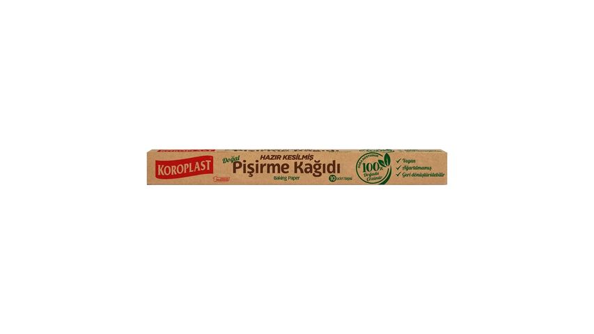 Koroplast Pre-Cut Baking Paper/Natural 10 pcs