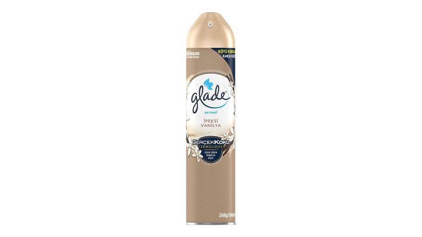Glade Aerosol İpeksi Vanilya Oda Kokusu 300 ml