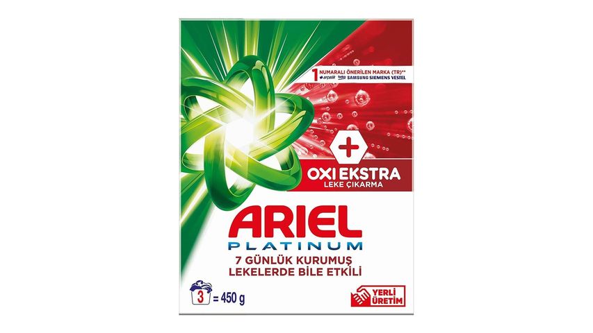 Ariel Oxi Extra Hygiene Powder Laundry Detergent 450 g