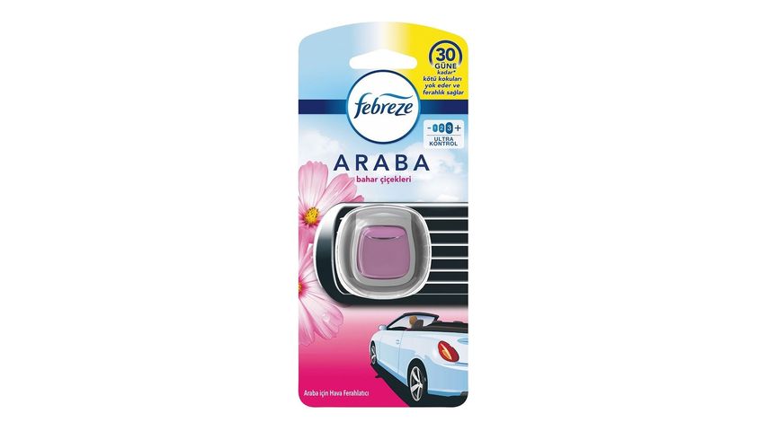 Febreze Hava Ferahlatıcı Araba Kokusu Bahar Çiçekleri 2 ml
