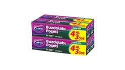 Parex Medium Size Freezer Bag, Buy 4, Pay 3, 4x20 Pack