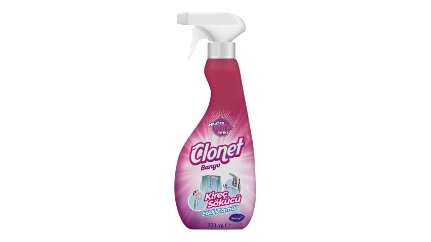Clonet Bathroom Limescale Remover Spray 750 ml