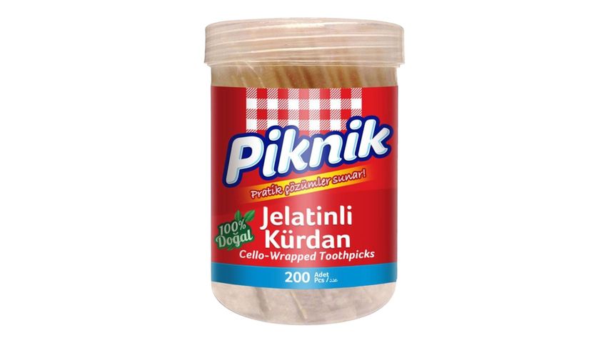 Piknik Gelatin Toothpicks 200 Pieces
