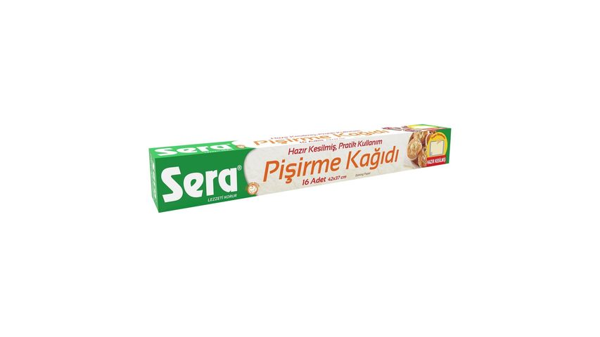 Sera Hazır Kesilmiş Pişirme Kağıdı 16'lı