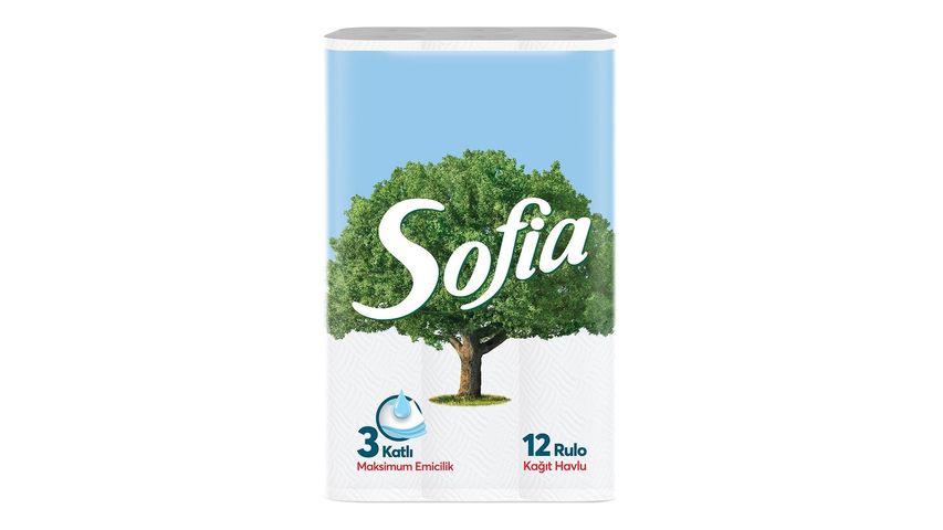 Sofia Kağıt Havlu 12'li