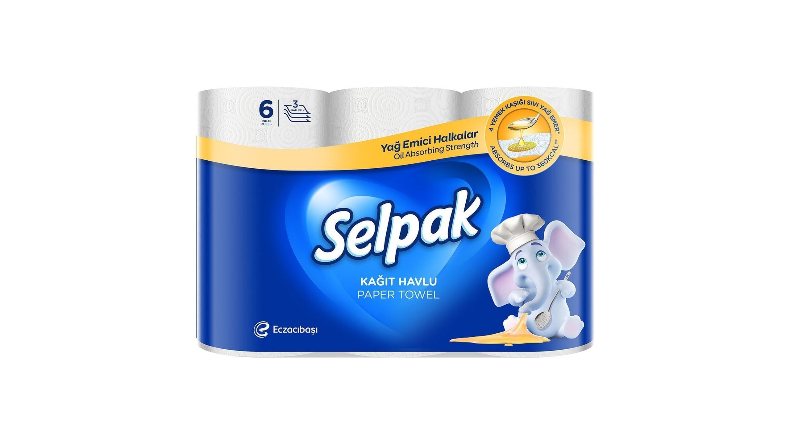 SELPAK EXTRA KAĞIT HAVLU 6,LI