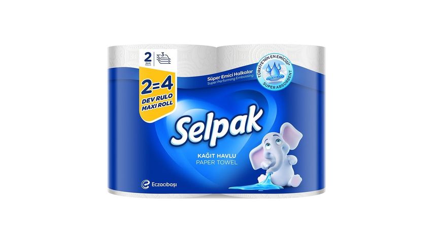 Selpak Giant Roll Towel 2'=4