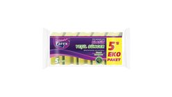 Parex Oluklu Klasik Yeşil Sünger 5'li