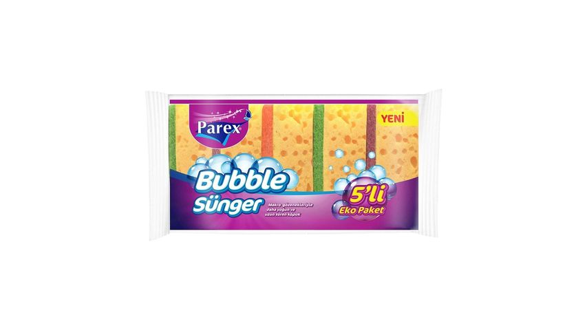 Parex Bubble Sünger 5'li