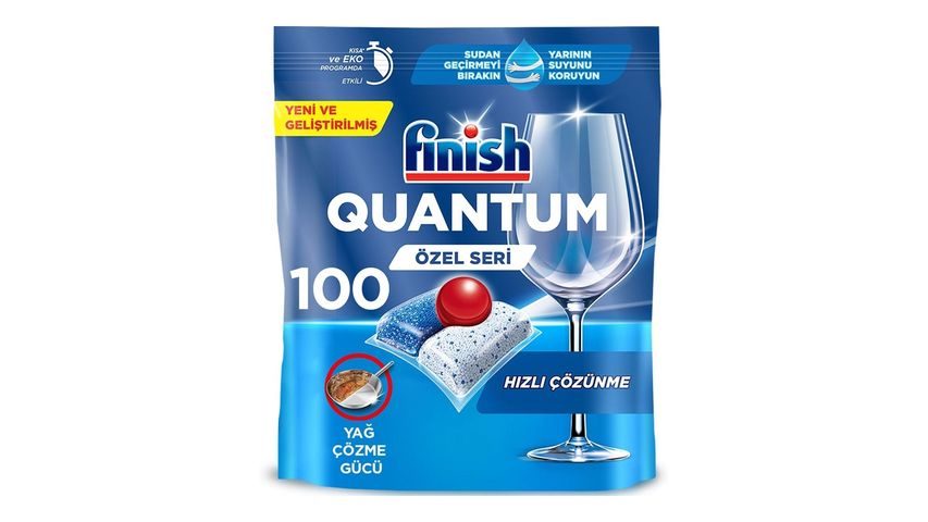 Finish Quantum Special Series Dishwasher Detergent Tablets 100 Capsules