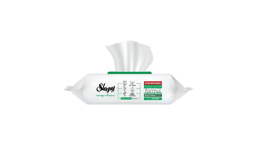 Sleepy Easy Clean Yüzey Temizlik Havlusu 100'lü