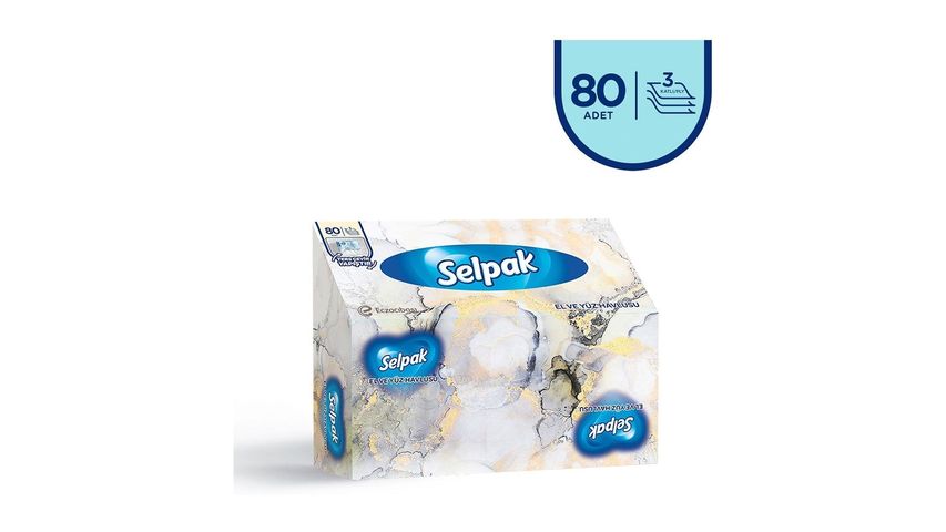 Selpak® El ve Yüz Havlusu 80 Yaprak