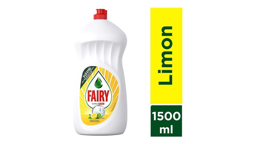 Fairy Clean & Fresh Liquid Dishwashing Detergent Lemon Scented 1.5 L