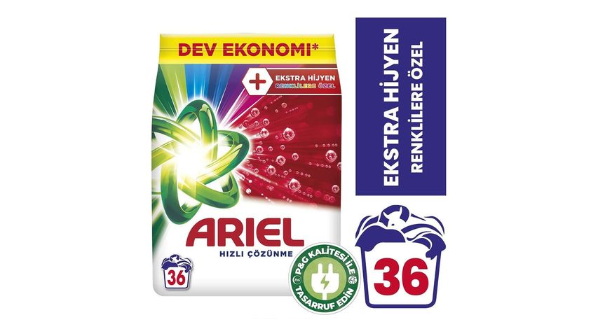 Ariel Oxi AquaPudra Powder Detergent for Colored Clothes 5.5 kg