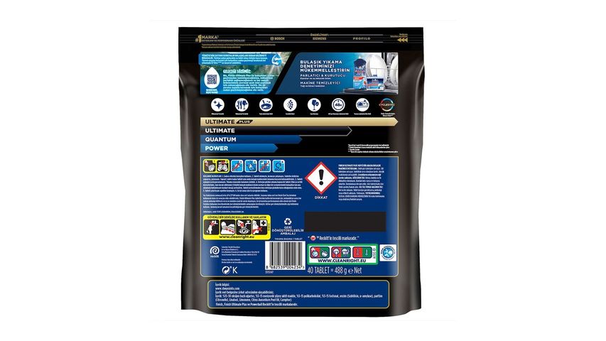 Finish Ultimate Plus Bulaşık Makinesi Tableti 40 Adet