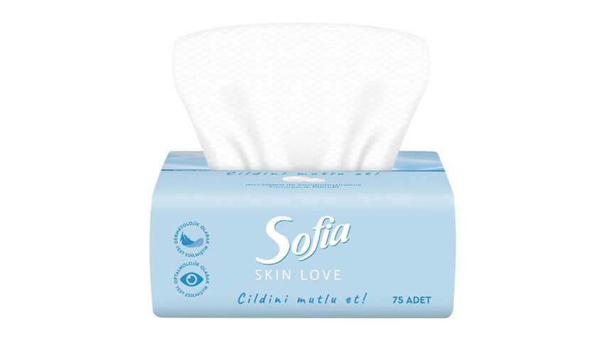 Sofia Skin Love Mini Mendil 75'li