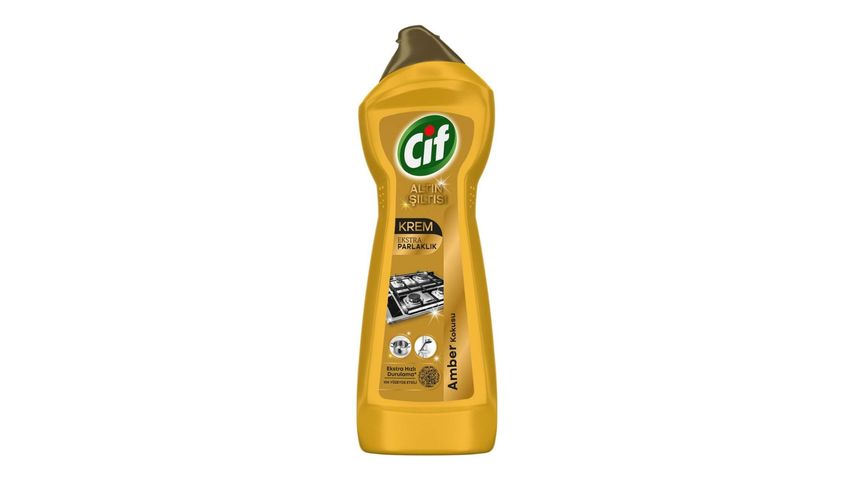 Cif Krem Yüzey Temizleyici Altın Işıltısı 750 ml
