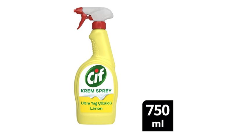 Cif Cream Spray Lemon 750 ml