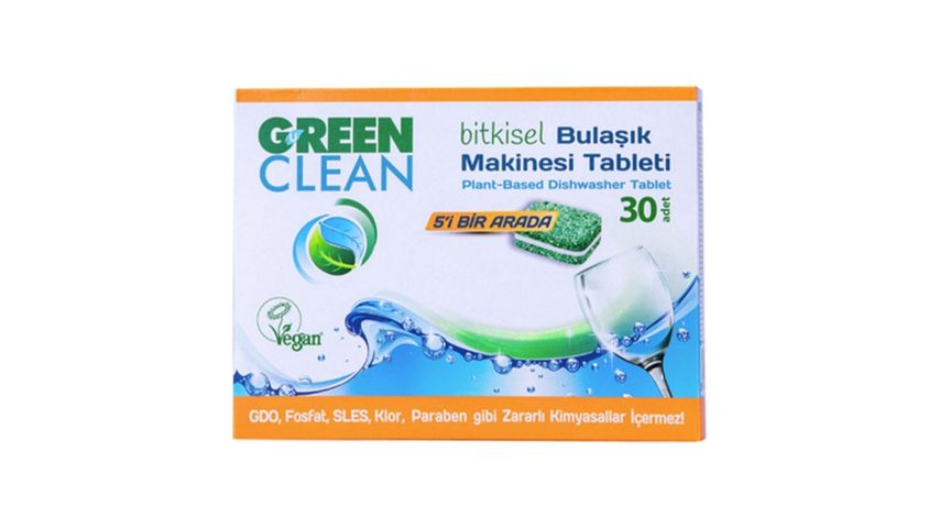 U Green Clean Herbal Dishwasher Tablets 30-pack