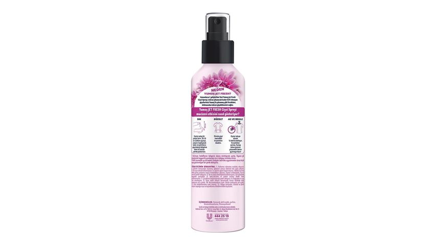 Yumoş Jet Fresh Orkide Sprey 200 ml