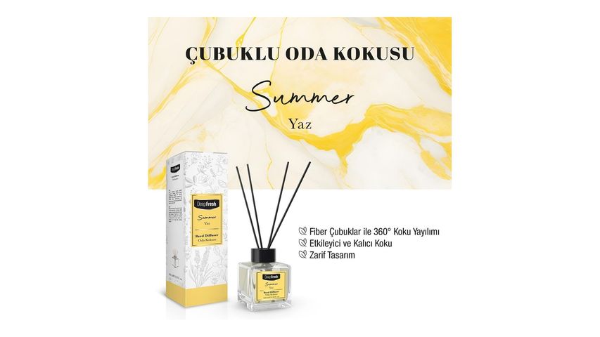 DeepFresh Çubuklu Oda Kokusu Yaz 100 ml