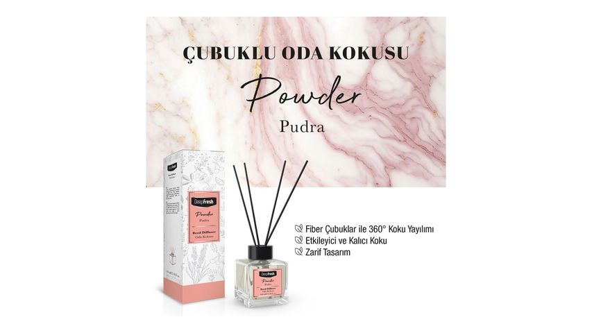 DeepFresh Çubuklu Oda Kokusu Pudra 100 ml
