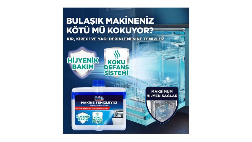 Finish Makine Temizleyici Sıvı 250 ml