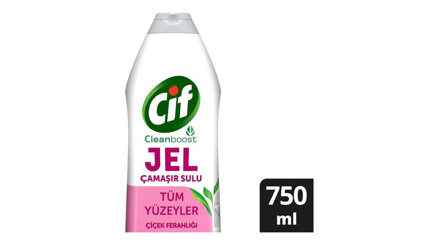 Cif Jel Yüzey Temizleyici Çiçek Ferahlığı 750 ml