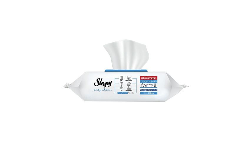 Sleepy Çamaşır Suyu Katkılı Yüzey Temizleme Havlusu 100'lü