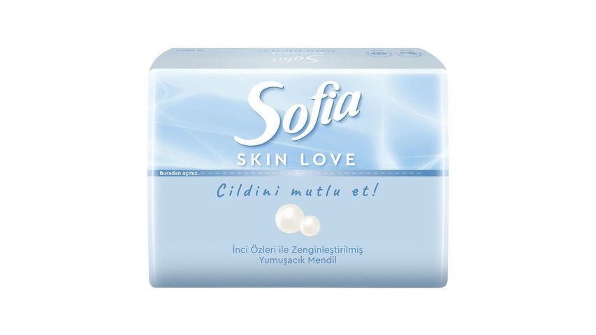 Sofia Skin Love Mini Mendil 75'li