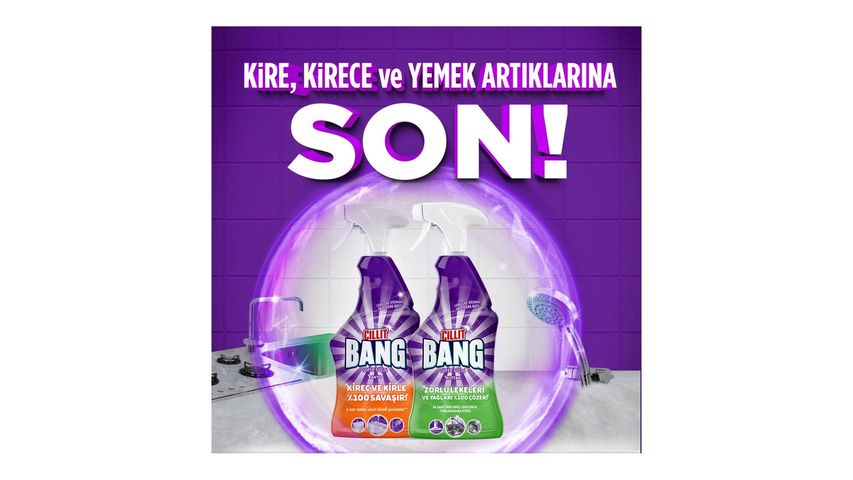 Cillit Bang Kireç Çözücü Banyo Spreyi 750 ml