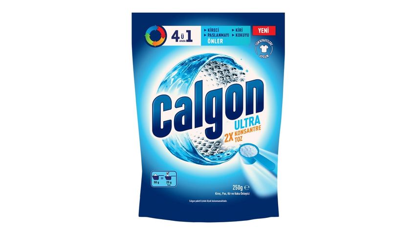 Calgon Ultra Konsantre Çamaşır Makinesi Kireç Önleyici 250 g