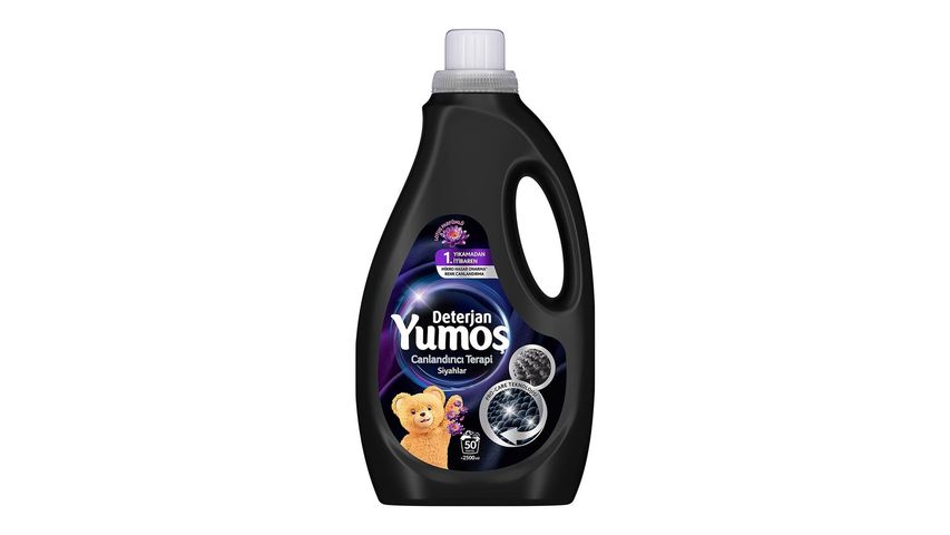 Yumoş Siyah 50 Yıkama Sıvı Bakım Deterjanı 2500 ml