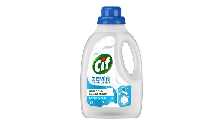 Cif Zemin Temizleyici Beyaz Sabun 1500 ml