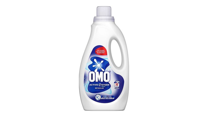 Omo Active Oksijen Etkisi Beyazlar Sıvı Deterjan 1500 ml