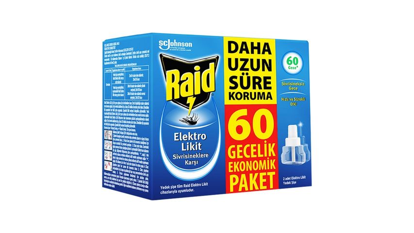 Raid Elektro Likit Yedek Promo Paket 2'li