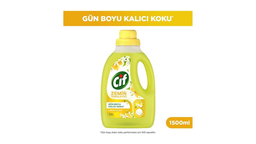 Cif Zemin Temizleyici Limon Çiçeği 1500 ml
