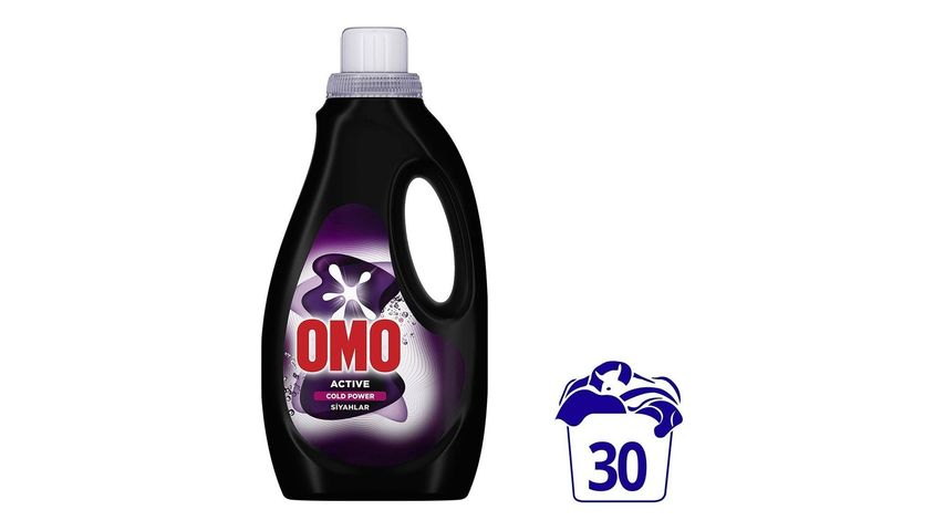 Omo Active Cold Power Blacks Liquid Detergent 1500 ml