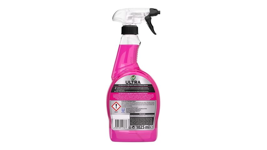 Cif Ultra Anında Etki Kir & Yağ Çözücü Sakura Sprey 1025 ml