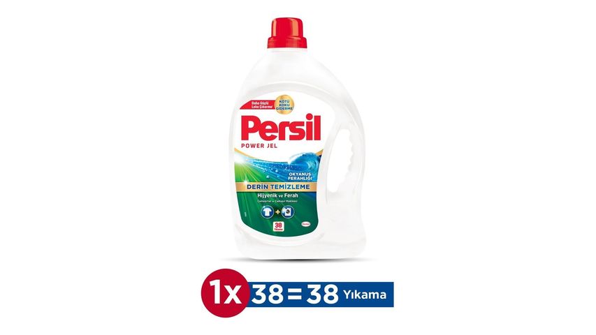 Persil Okyanus Ferahlığı Jel 38 yıkama 2.47 L