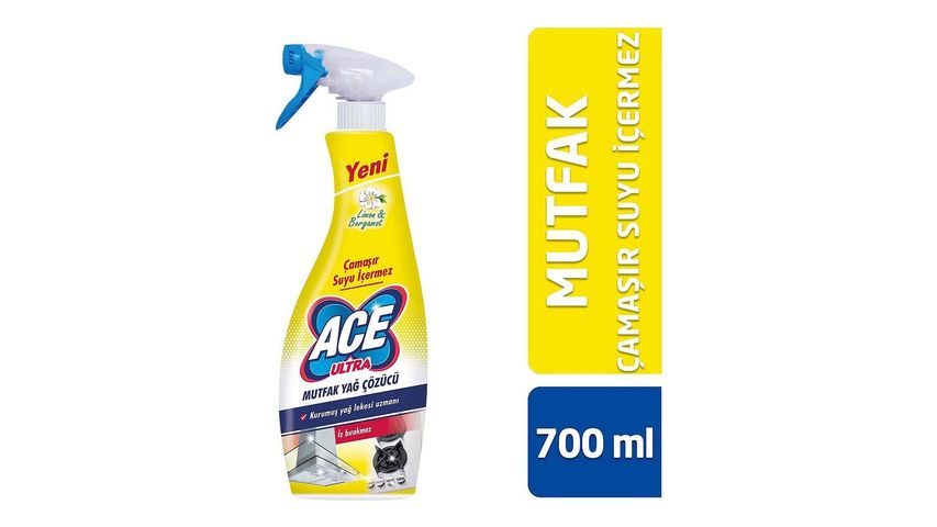 Ace Ultra Köpük Çamaşır Susuz Mutfak Spreyi 700 ml