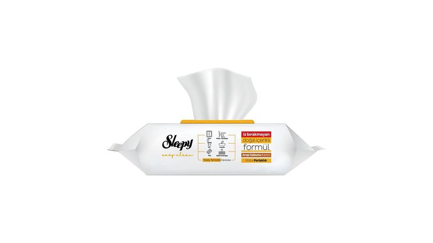Sleepy Arabic Soap‑Infused Surface Cleaning Towel 100 Pieces
