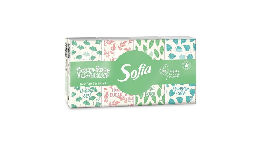 Sofia Cep Mendil 8'li