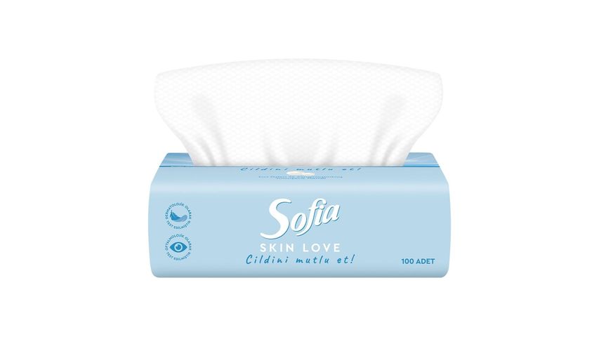 Sofia Skin Love Mendil 100'lü