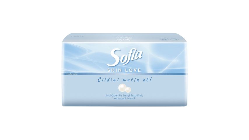 Sofia Skin Love Mendil 100'lü
