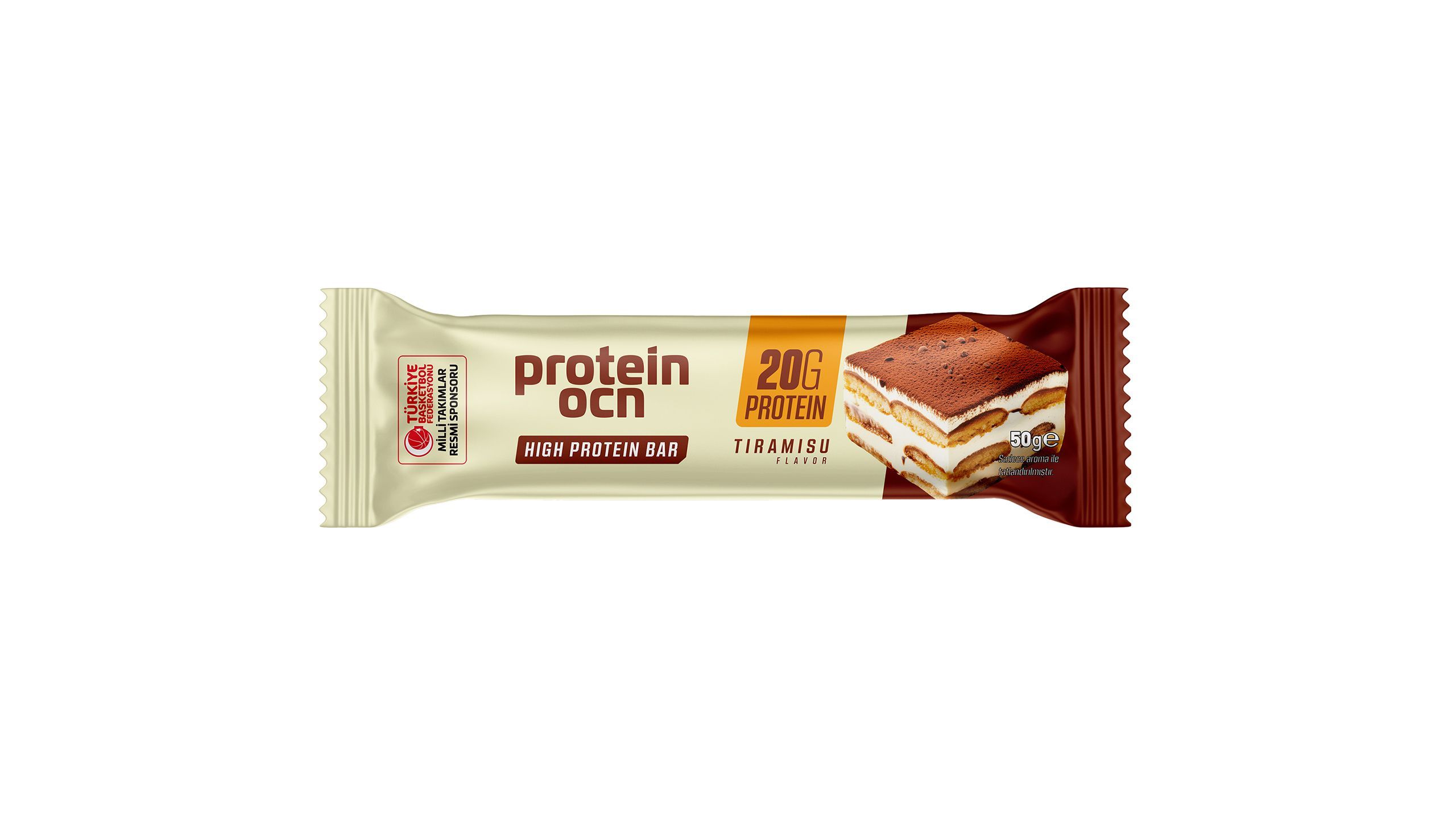 PROTEİN OCN HIGH PROTEIN BAR TIRAMISU 50G