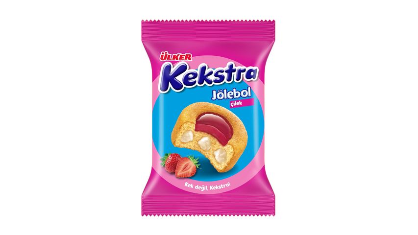 Ülker Kekstra Jölebol Çilekli Kek 40 g