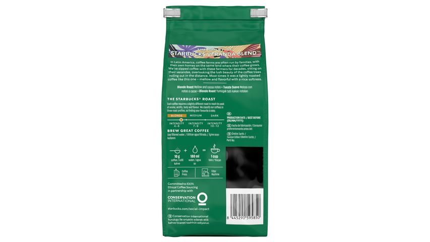Starbucks Veranda Blend Filter Coffee 200 g